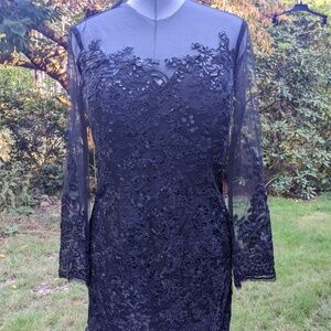 Bridess Size 14 Black Wedding Dress